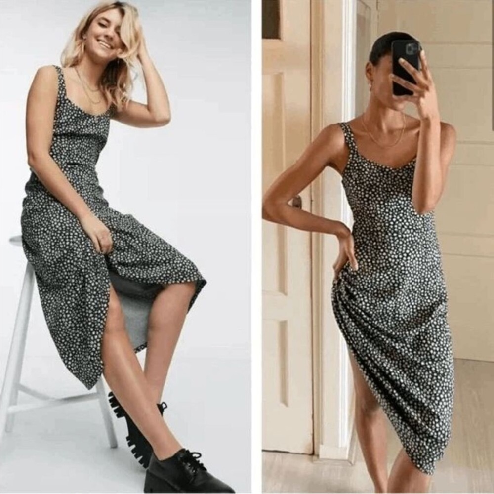 Free People Lorelai Ditzy Daisy Floral Cottage Prairie Midi Dress. Size XS